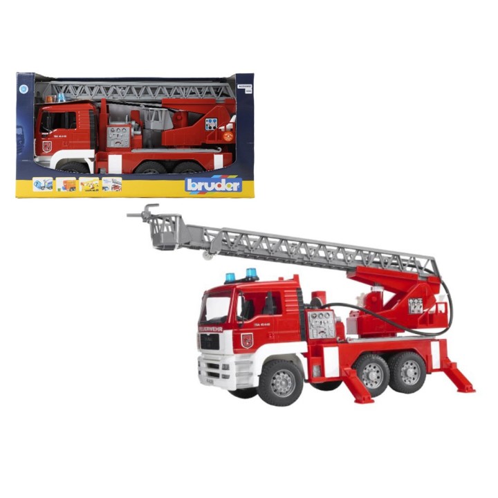 MAN TGA AUTOPOMPA POMPIERI C-LUCI E SUON