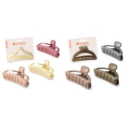 PINZA PER CAPELLI COLORATA9 CM