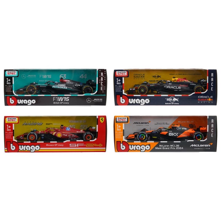 BURAGO 1:24 RACING SPEC FORMULA 1 60121
