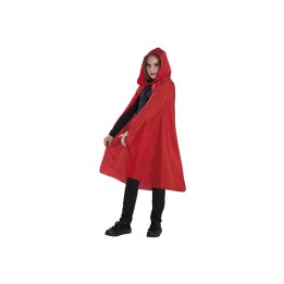 MANTELLO CON CAPPUCCIO ROSSO BAMBINO - T