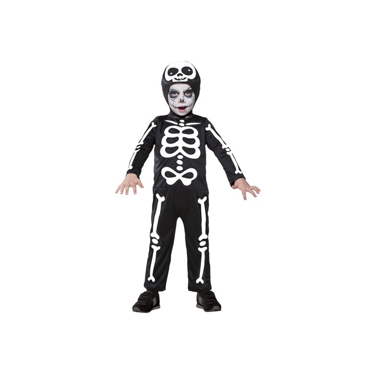 COSTUME SCHELETRINO BABY - 3/4 ANNI