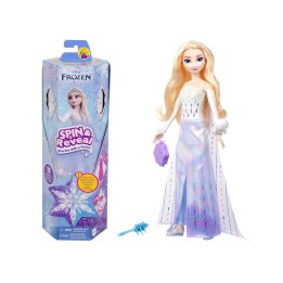 FROZEN ELSA BAMBOLA SPIN & REVEAL HTG25