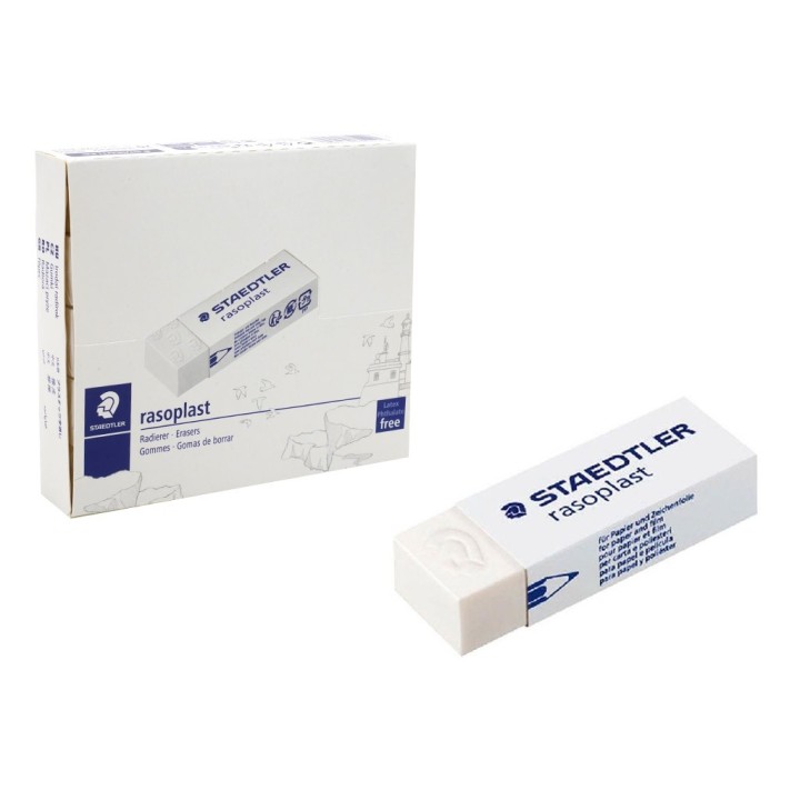 STAEDTLER GOMMA RASOPLAST 65X23X13MM 526