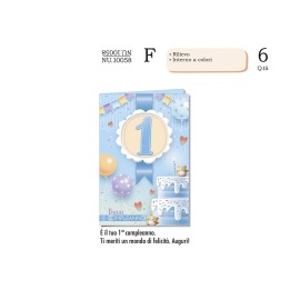 BIGLIETTO 1 ANNO CELESTE NU.10058