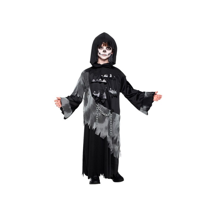 COSTUME REAPER SKULL BAMBINO - 9/10 ANNI