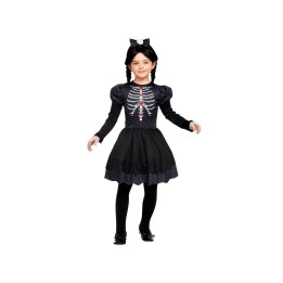 COSTUME SKELETON GIRL BAMBINA - 7/8 ANN