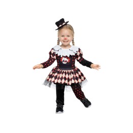 COSTUME HORROR CLOWNETTA BABY - 2/3 ANNI