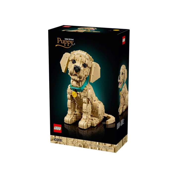 LEGO ICONS CUCCIOLO GOLDENRETRIVER 11384