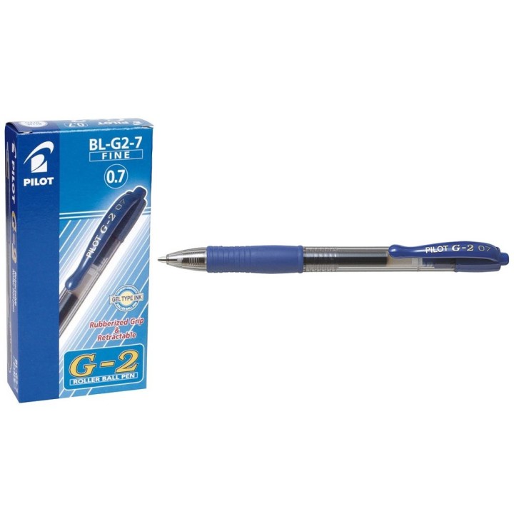 PILOT ROLLER BALL PEN G2 0,7 BLU