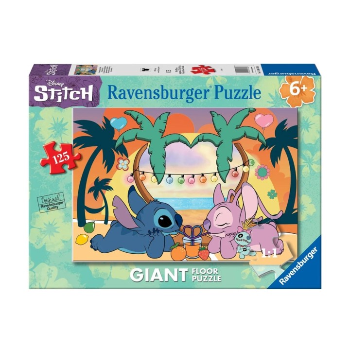 PUZZLE 125 GIANT PAVIMENTO STITCH 04756