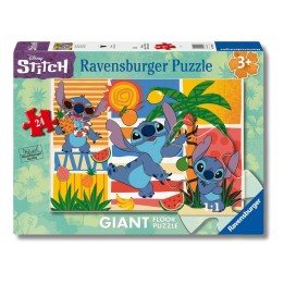 PUZZLE 24 GIANT PAVIMENTO STITCH 042136