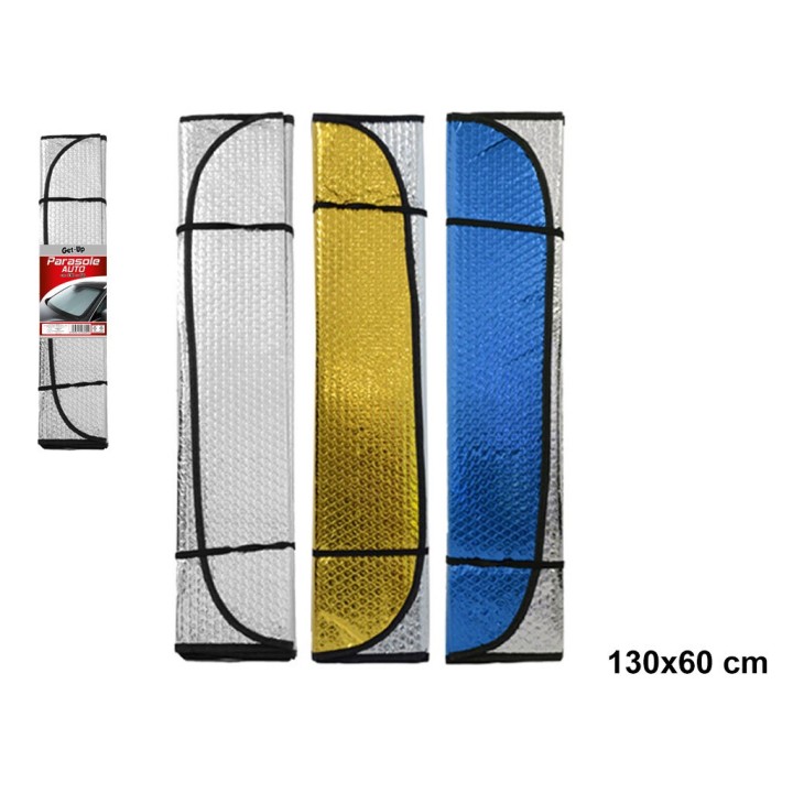 PARASOLE AUTO CM 130x60 3 COLORI ASS