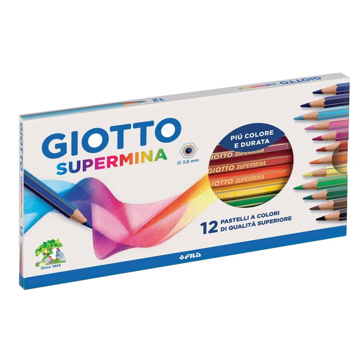 PASTELLI GIOTTO SUPERMINA DA 12 F235700