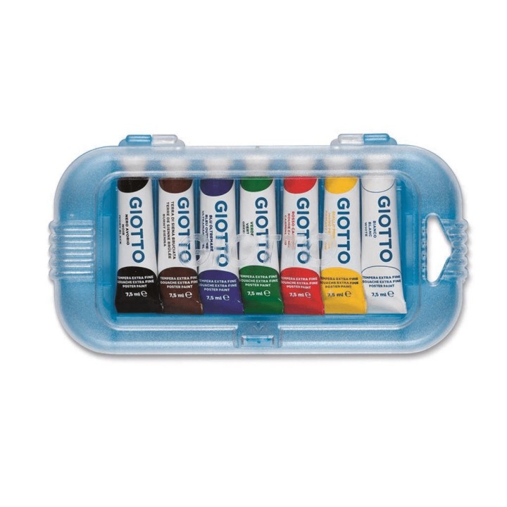 SCATOLA 7 TUBETTI TEMPERA 7,5ML 301500
