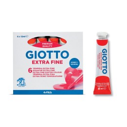 TEMPERA GIOTTO TUBETTO 07 ROSSO VERM.