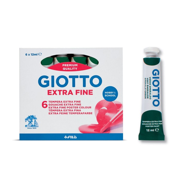 TEMPERA GIOTTO TUBETTO 14 VERDE SMERALDO
