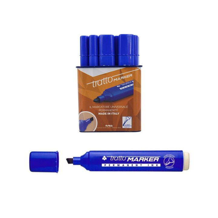 TRATTO MARKER BLU P.SCALPELLO 840001