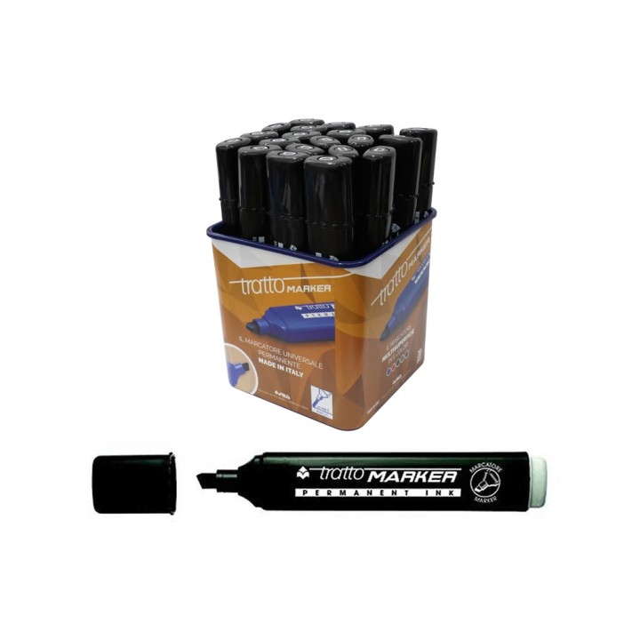 TRATTO MARKER NERO PUNTA SCALP. (20)