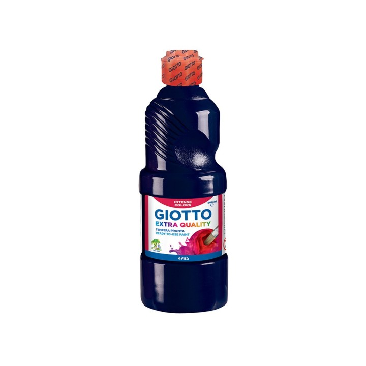 TEMPERA PRONTA FLAC.500ML NERO