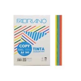 FABRIANO COPYTINTA COL.FORTI A4 160GR.