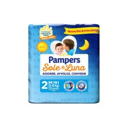 PAMPERS SOLE E LUNA MINI 3-6KG TG.2