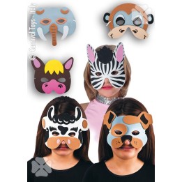 MASCHERA ANIMALETTO BIMBO IN EVA MOD.ASS
