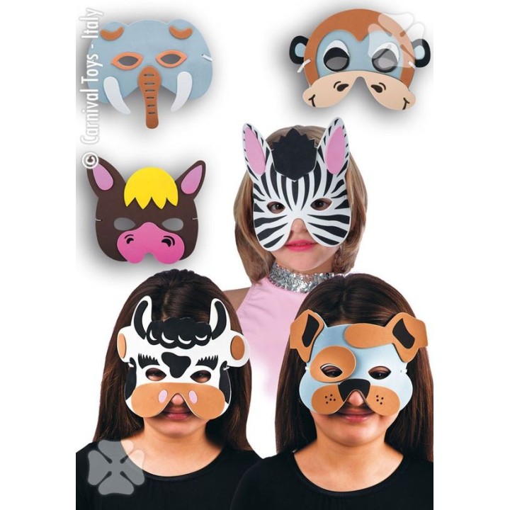 MASCHERA ANIMALETTO BIMBO IN EVA MOD.ASS