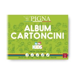 ALBUM CARTONCINI COLORATI