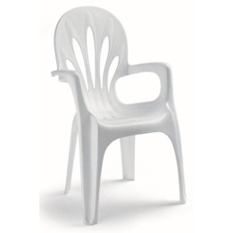 SCAB POLTRONA STELLA DI MARE BIANCO
