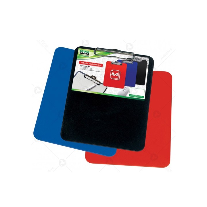 PORTA-BLOCCO C/PINZA F.TO A4