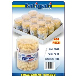 STUZZICADENTI BAMBOO 480PZ.