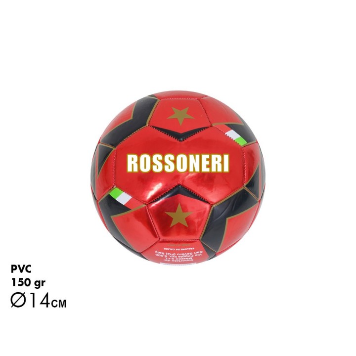 PALLA CALCIO CAMPIONI ROSSONERO 150G