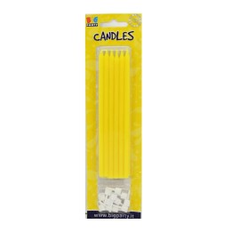 12 CAND.MATITA+SUPP.GIALLO 71005