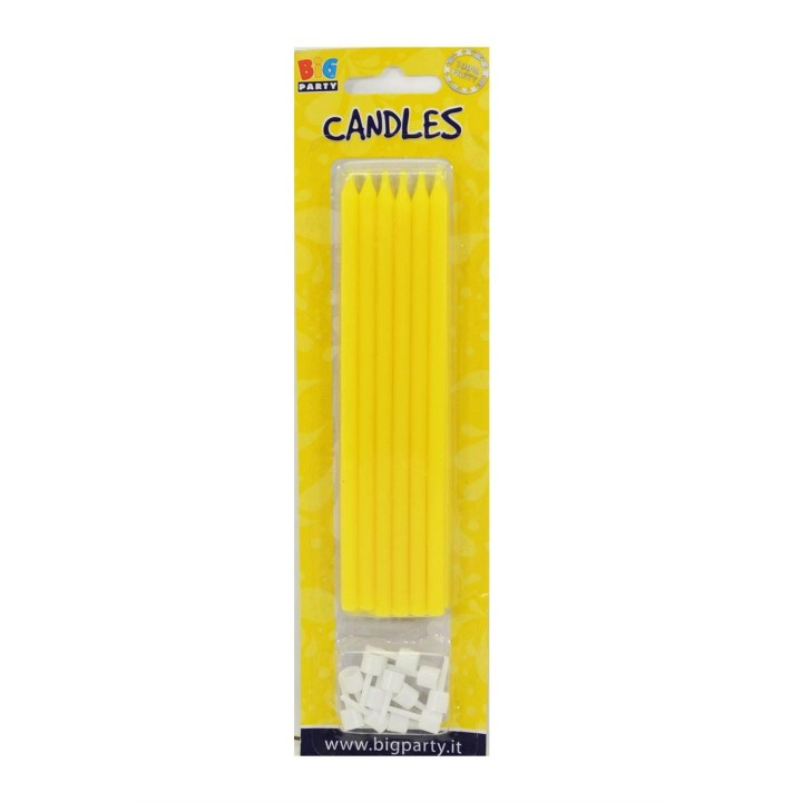 12 CAND.MATITA+SUPP.GIALLO 71005