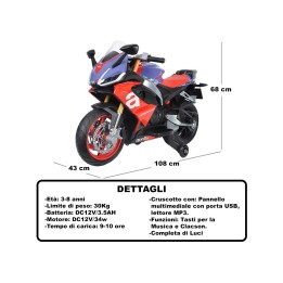 MOTO APRILIA RS660-VIOLA