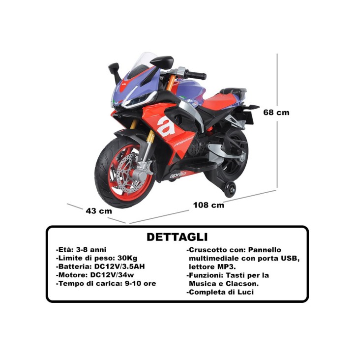 MOTO APRILIA RS660-VIOLA