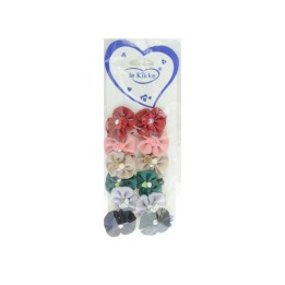 ELASTICO FIOCCO C/ROSELLINE E STRASS