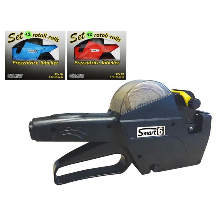 PREZZATRICE SMART 6 26X12 KIT COLOR.