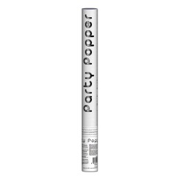TUBO CON BOTTONE 60CM COLORE ARGENTO