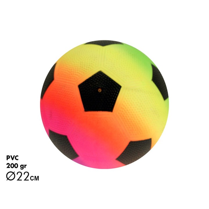 PALLONE CALCIO FLUO 200 GRAMMI