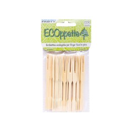 FORCHETTINE IN BAMBOO 90MM 24 PZ