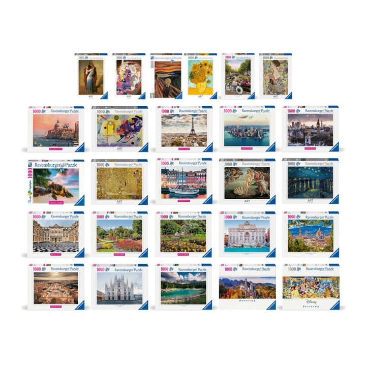 RAVENSBURGER PUZZLE 1000 ASSORTITI