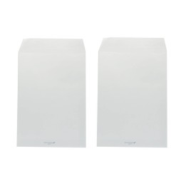 BUSTA A SACCO 19X26 BIANCHE CF.500