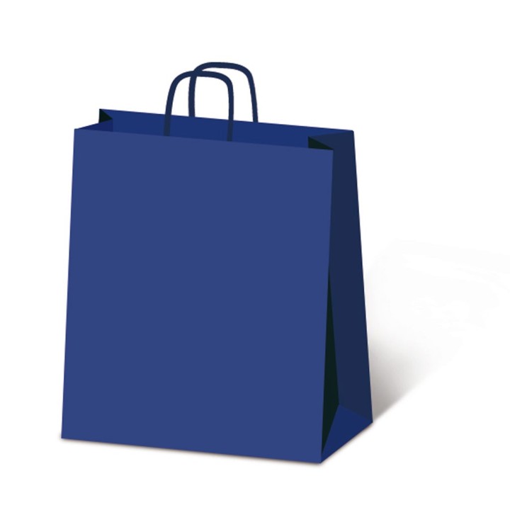 BORSA ALLEGRA BLU 16X8X21 SDF16-745
