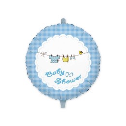 PALLONE MYLAR TONDO C.45 BABY BOY