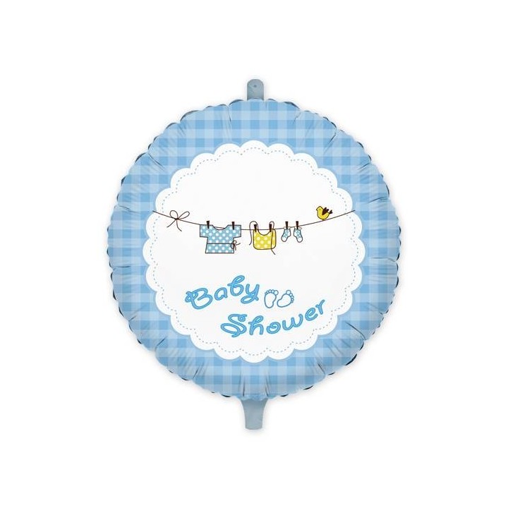 PALLONE MYLAR TONDO C.45 BABY BOY