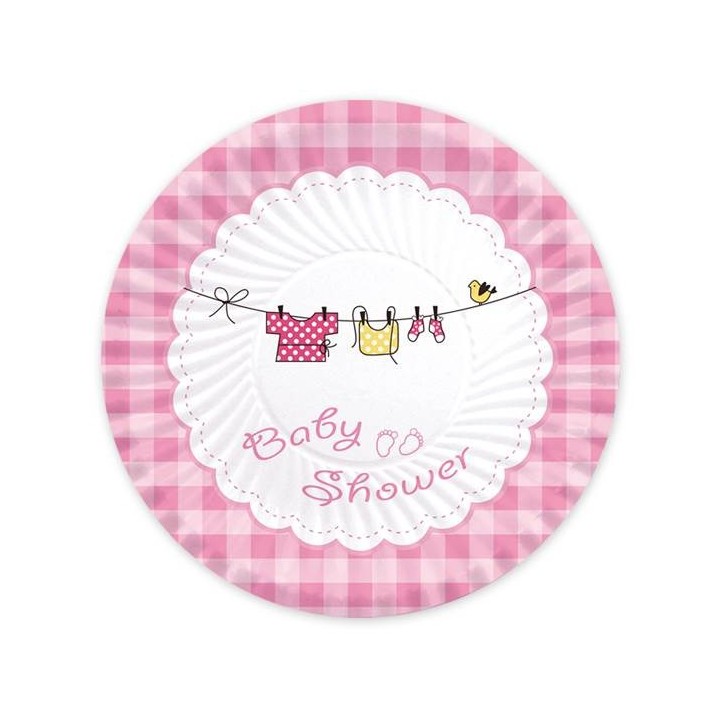 PIATTI CM.18 BABY SHOWER GIRL 61711