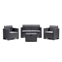 BICA SALOTTO SET NEBRASKA GRAFITE 9067.4