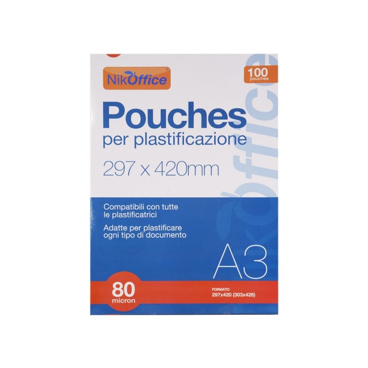POUCHE PER PLASTIFICAZIONE A3