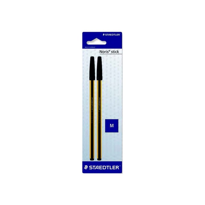 STAEDTLER BL 2 PENNE NORIS STICK NERE
